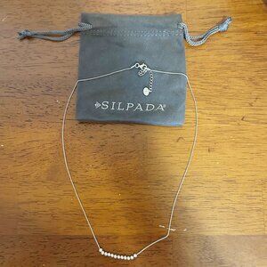 Silpada Sterling 925 Silver Trevi Fountain Necklace Size 20” Adj